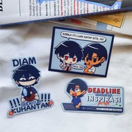 Mood Sticker 7-8 cm Katsu Kurokami Original Merch