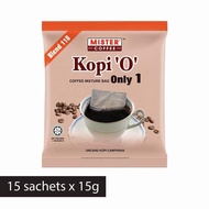 [Mister Coffee] Traditional Coffee Kopi 'O Only 1 Blend 118 in Coffee Bag (15g x 15's)