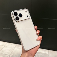 Simple Phone Case Suitable for iphone17 iphone17pro iphone17Air iphone17promax Metal Lens Protective