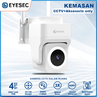 EYESEC CCTV Outdoor 4MP FHD Waterproof Full Color Wireless WiFi Kamera CCTV Jarak Jauh Iewat HP