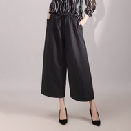 【ICare】簡約繭型綁帶寬版西裝長褲(F) | 女休閒褲 女西裝寬褲