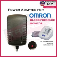 Trand88 Omron Blood Pressure Monitor Power Adapter for Omron HEM-7121 HEM-7120 for 6V 1000mA adapter