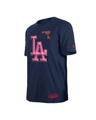 NEW ERA เสื้อยืดรุ่น BIG LEAGUE CHEW LOS ANGELES DODGERS DK BLUE SHORT SLEEVE TEE