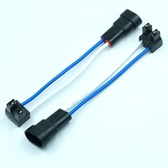 2PCS Connector h11 / H8 / H9 socket male for H7 wires for car automobile adapter H7 to H8 / H9 / H11