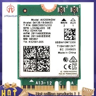 【jcyepw3j】AX200 AX200NGW Network Card M.2 NGFF 2.4Ghz/5G WI-FI 6 2974Mbps WiFi Card 802.11Ax Bluetoo