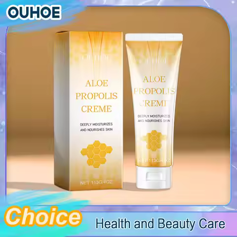 OUHOE Aloe Propolis Moisturizing Cream Soothing Nourishing Wrinkles Remover Hydrating Rejuvenating B