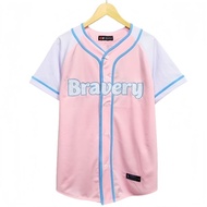 Custom Name & NumberOriginal IDGAF BRAVERY Baseball Jersey