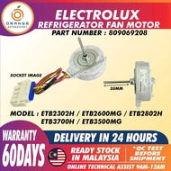 809069208 ETB2302H ETB2600MG ETB2802H ETB3700H ETB3500MG ELECTROLUX REFRIGERATOR FAN MOTOR PETI SEJU