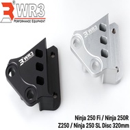 WR3 Front Caliper Bracket 4P Ninja 250 FI / 250R / Z250 / 250 SL Disc 320mm