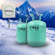DFOdiy JH R22 Refrigerant Gas Aircond 100% Pure Gas Bahan Pendingin Penghawa Dingin Rumah 10kg