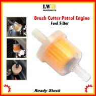 Penapis Minyak Mesin Rumput Brush Cutter Petrol Engine Carburetor Fuel Filter