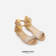 KENNETH COLE รองเท้าแตะผู้หญิง รุ่น GREAT VIBER JEWEL สีซอฟต์โกลด์ ( SAN - RL23GVJ02-710 )