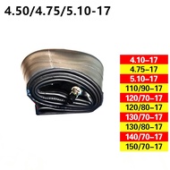 17inch Motorcycle inner tube 3.50/4.50/4.75/5.10/100/110/120/130/140/150/70/80/90-17 Butyl rubber in