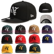 glitter New Era 9FIFTY UPSIDE DOWN Flip A-Frame Sportsman Hard Top Back Buckle Cap