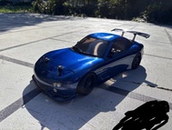 Mazda RX-7 FD 藍色遙控車 1/10
