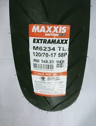 M6234 EXTRAMAXX MAXXIS TYRE 120/70-17