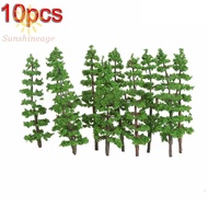 【SUNAGE】Model Trees Layout Scale Garden Miniature Plastic Landscape Supplies 9CM Pine【HOT Fashion】