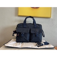 Kipling k08263 NEW BABY BAY L Large Size Mommy Bag Handbag Crossbody Shoulder With Moisture-Proof Pad (Diaper Pad) Dark Blue