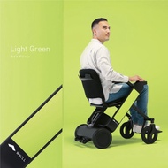 WHILL model F 電動輪椅（綠色、日本製造、輕便可摺）