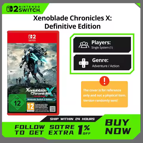 Xenoblade Chronicles™ X Definitive Edition Nintendo Switch 2 Game Deals NS2 Games Physical Card Supp