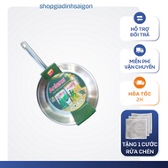 MULTI-FUNCTIONAL PAN 304 Stainless Steel THREE-LAYER BOTTOM FROM TICOOK 22CM ALENE MILK GIFT