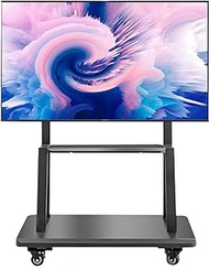TV stands Heavy Duty Mobile On Wheels For 45/55/60/65/70/75Inch TV, Freestanding Black Universal Rolling TV Cart For Indoor Outdoor Office beautiful scenery