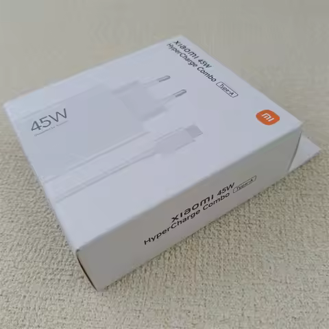 Original Xiaomi 45W Charger EU Turbo Fast Charging Cargador Adapter For Mi 13 12 11 Ultra Poco M6 Pa