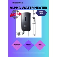 Alpha Water Heater (IM-9E)