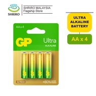GP Ultra Alkaline Battery AA (4's)