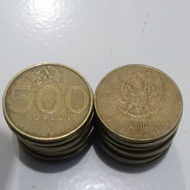 Uang koin 500 Rupiah tahun 2001/2002/2003
