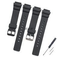 Suitable for Casio MRW-200H/MRW-S300H/MWC-100H Resin Rubber Watch Strap 18mm Replacement