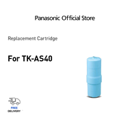 Panasonic TK7505C1ZEX WATER FILTER CARTRIDGE FOR TK-AS40 Replacement Cartridge Kartrij Penapis Air