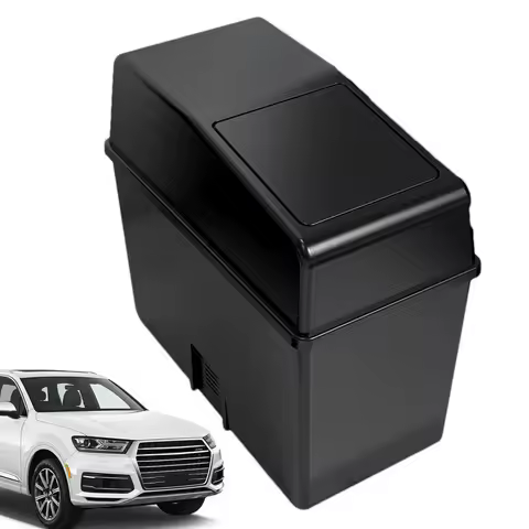 Car Garbage Can Storage Garbage Containers Leak-Proof Organizer Portable Waterproof Garbage Bin 2L C