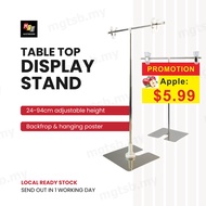 Poster Display Stand Papan Iklan Harga Table Signage Promotion Sign Holder