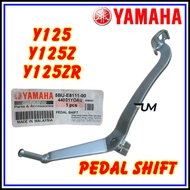 YAMAHA Y125ZR 5BU-E8111-00 PEDAL GEAR SHIFT 100% ORIGINAL HLY ASSY SHIFTER Y125 Y125Z KAKI LEVER JEN
