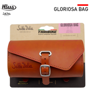 กระเป๋าติดใต้อานจักรยาน SELLE ITALIA GLORIOSA BAG ทำจากหนังแท้
