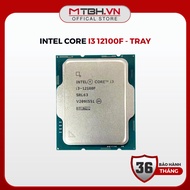Intel Core i3-12100F CPU TRAY Gen 12, 4 Cores 8 Threads, Turbo 4.3GHz, Socket LGA 1700, Alder Lake