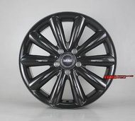 【台灣輪胎王】MINI F56專用 17吋 鋁圈樣式 5X112 7.5J ET54 中心孔66.5 亮黑