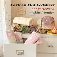 Alshone Cartoon Flat Bed Sheet Kumot Bedsheet High Quality Flat Sheet (No Pillowcase)