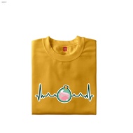 Popular pera✻TRUECUT Tees Axie Infinity SLP - Small Love Potion Heartbeat Shirt Unisex Tshirt for Wo