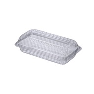 OP-L163 OPS Bakery Disposable Plastic Clear Food Container Butter Cake Pastry Nyonya Kuih Hot Dog Bo