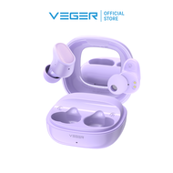 Tws VEGER VE-18T หูฟัง Bluetooth V5.3 IPX4 ตัดเสียงรบกวน ระบบควบคุมแบบสัมผัส รับประกันสินค้า 2 ปี