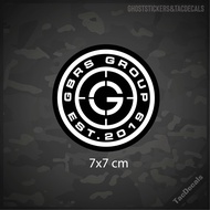 Gbrs Group Stickers Tactical For Decorating Cars Motorcycles Gun Boxes
