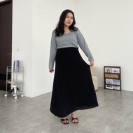 Joy Skirt - Maxi Skirt - Long Skirt - Women's Skirt - Plain Skirt - Women's Maxi Long Skirt - Jumbo 
