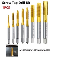 [HRDEAL] High-speed steel coated taps M2-M10 metric straight flute thread taps