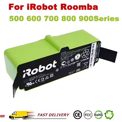 12800mAh Lithium Ion Battery for iRobot Roomba Cleaner 900 800 700 600 Series 960 980 981 965 895 89