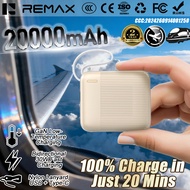 In Stock & 3C Certification】Remax original Powerbank FC-05 10000mAh FC-06 20000mAh Power bank 30W Fa