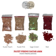 5mm PREMIUM 15g Flat Plate Sequins 5mm Flat Plate Sequins