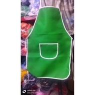 Plain apron for children without hat, free name Apron Kids Apron Kanak Kanak Apron Cotton Custom Nam