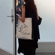 早安少女 超厚實 大容量 帆布包 托特包